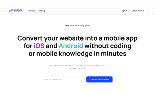 Web To App | AI Website To App